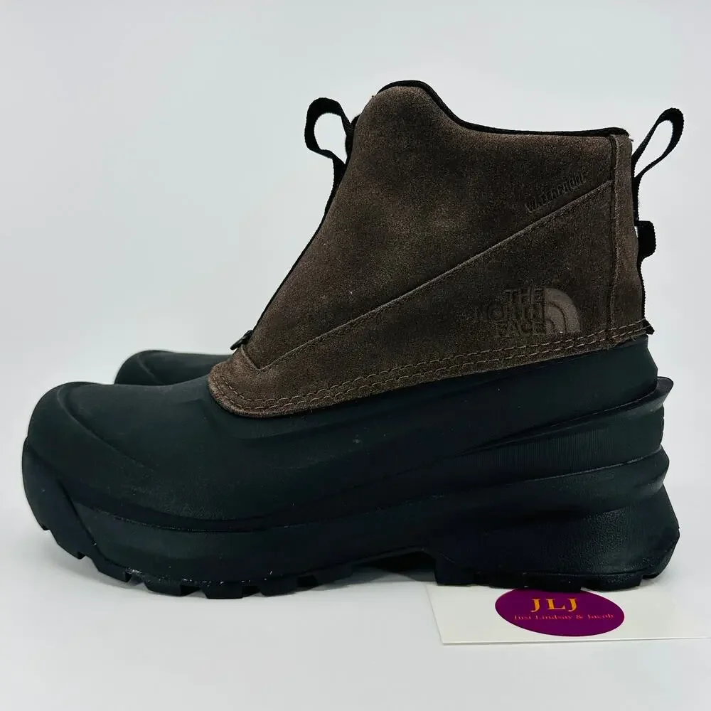 The North Face Men’s Chilkat V Zip Waterproof Boots Coffee Brown NF0A5LW4 Size 7